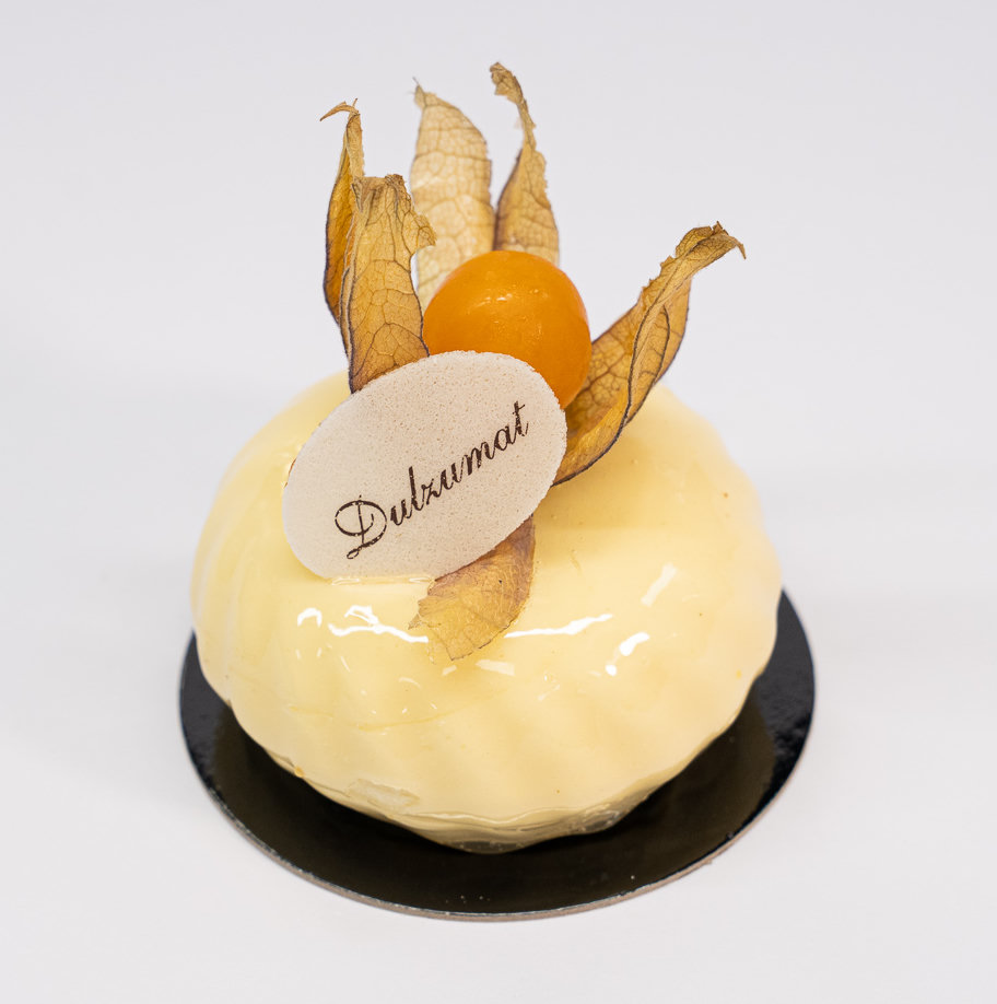 Mousse de fruta de la pasion